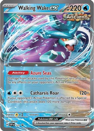 Walking Wake ex 127  - Holofoil - Promo