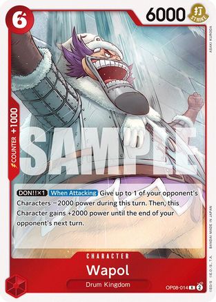 Wapol (OP08-014) - Rare