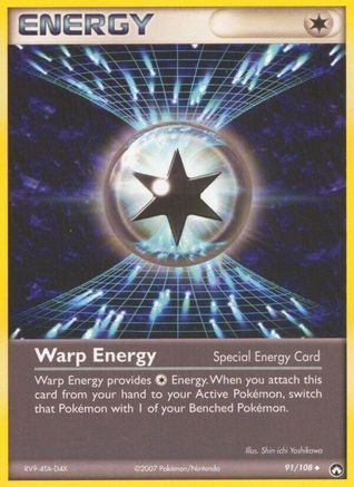 Warp Energy - Reverse Holofoil - Uncommon