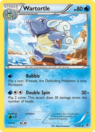 Wartortle 015 - Uncommon