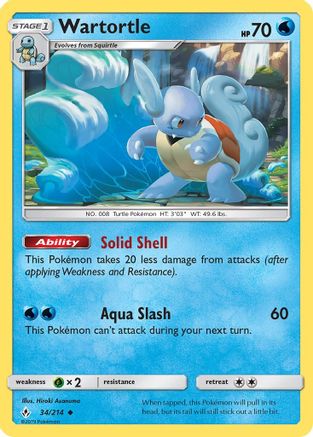 Wartortle 034 - Uncommon
