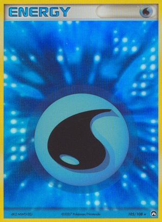 Water Energy/108 - Holofoil - Rare