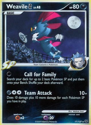 Weavile G - Holofoil - Holo Rare