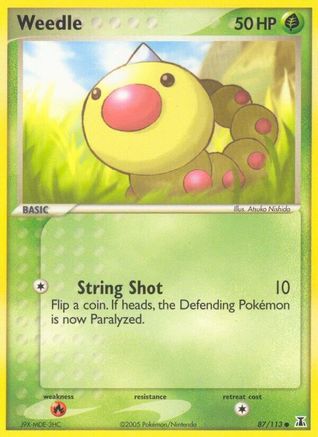 Weedle - Reverse Holofoil - Common