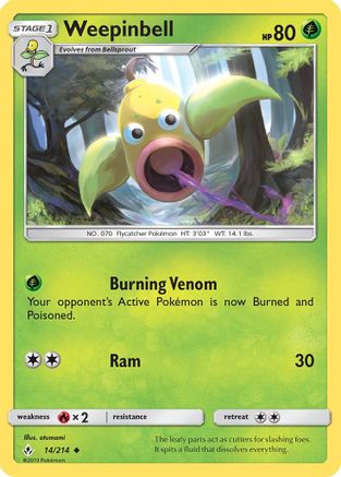 Weepinbell/214 - Uncommon