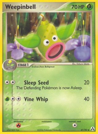 Weepinbell - Reverse Holofoil - Uncommon