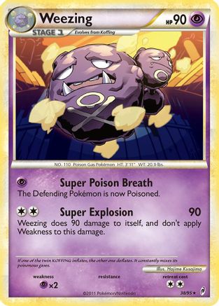 Weezing - Rare