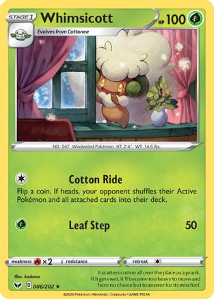Whimsicott 006 - Rare