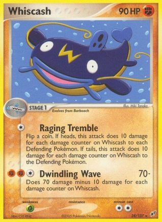 Whiscash - Reverse Holofoil - Rare