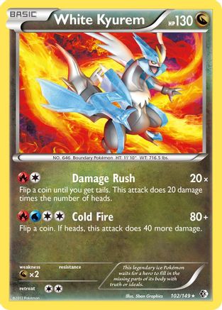 White Kyurem - Rare