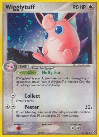 Wigglytuff 013 - Reverse Holofoil - Holo Rare
