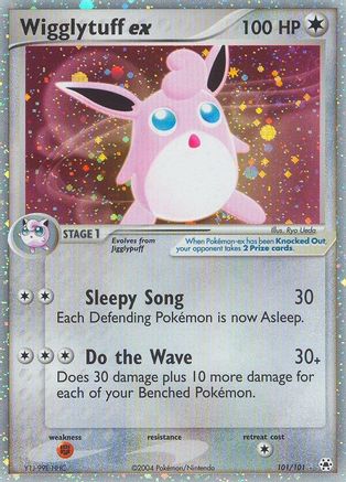 Wigglytuff ex - Holofoil - Ultra Rare