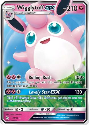 Wigglytuff GX 042 - Holofoil - Ultra Rare