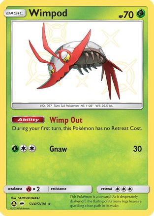 Wimpod SV4 - Holofoil - Shiny Holo Rare