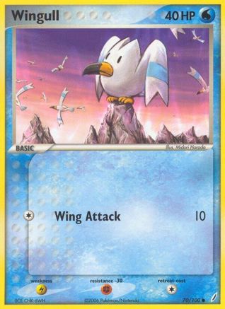 Wingull 070 - Reverse Holofoil - Common