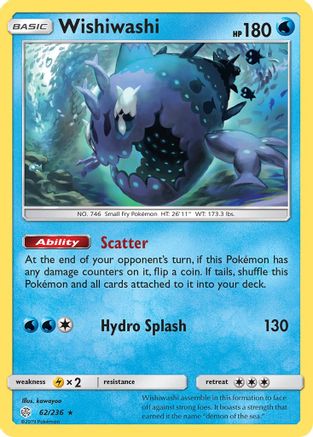 Wishiwashi 062 - Holofoil - Holo Rare