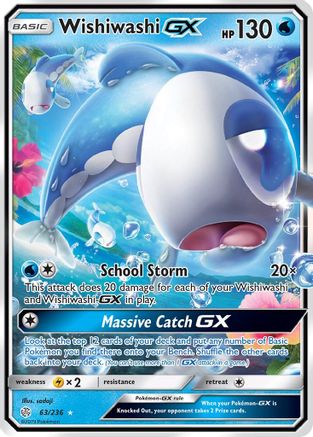 Wishiwashi GX 063 - Holofoil - Ultra Rare
