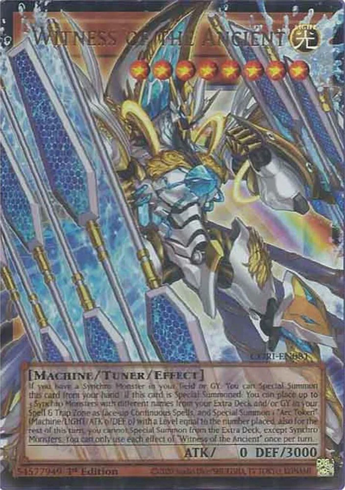 Witness of the Ancient (Extended Art) (CORI-EN081) - Ultra Rare
