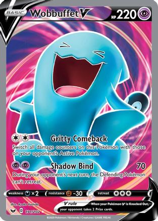 Wobbuffet V (Full Art) 191 - Holofoil - Ultra Rare