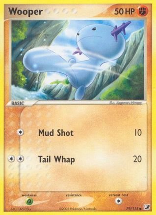 Wooper 079 - Reverse Holofoil - Common