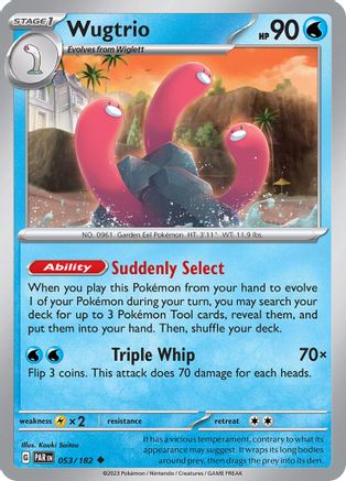 Wugtrio 053 - Uncommon