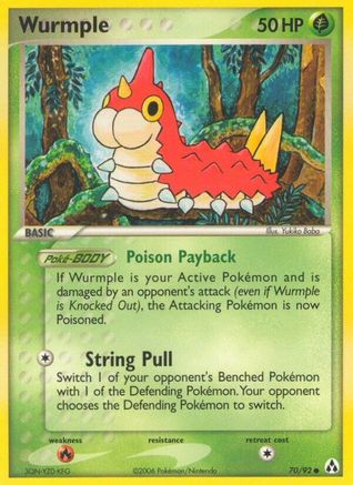 Wurmple - Reverse Holofoil - Common