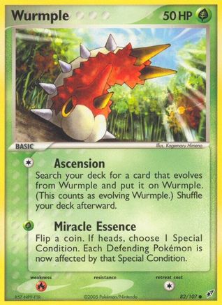 Wurmple - Reverse Holofoil - Common