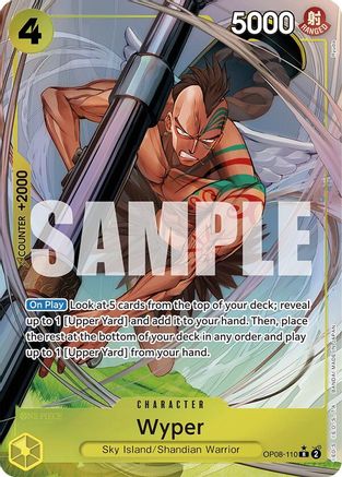 Wyper (Parallel) (OP08-110) - Rare