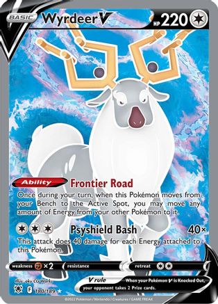 Wyrdeer V (Full Art) 180 - Holofoil - Ultra Rare