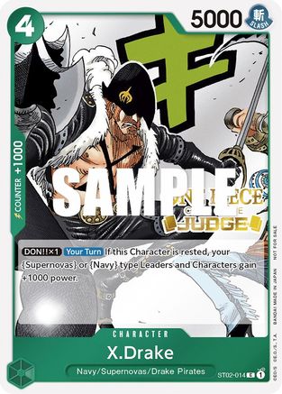 X.Drake (Judge Pack Vol. 2) (ST02-014) - Promo