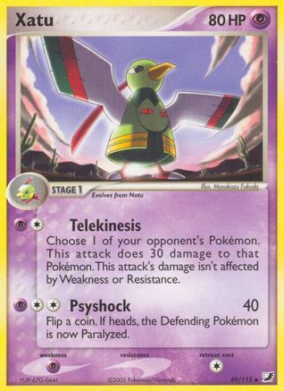 Xatu - Reverse Holofoil - Uncommon