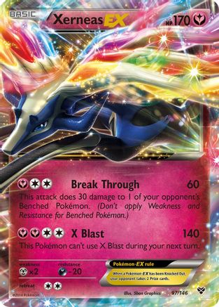 Xerneas EX 097 - Holofoil - Ultra Rare