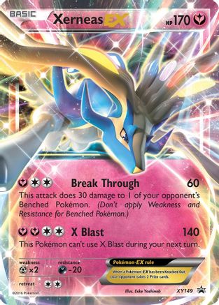 Xerneas EX (Shiny) XY149 - Holofoil - Promo