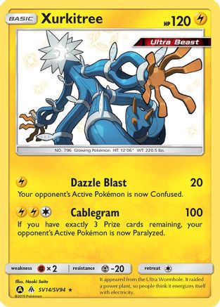 Xurkitree SV14 - Holofoil - Shiny Holo Rare