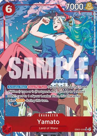 Yamato (Alternate Art) (EB02-006) - Super Rare