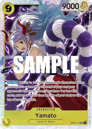 Yamato (OP04-112) - Super Rare