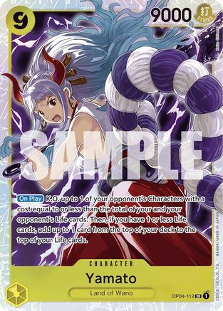 Yamato (OP04-112) (Reprint) (OP04-112) - Super Rare