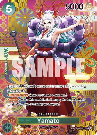 Yamato (SP) (OP01-121) - Secret Rare