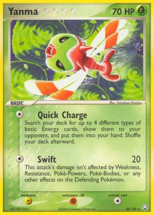 Yanma - Reverse Holofoil - Rare