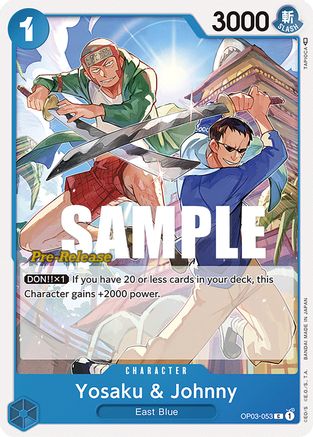 Yosaku & Johnny (OP03-053) - Common