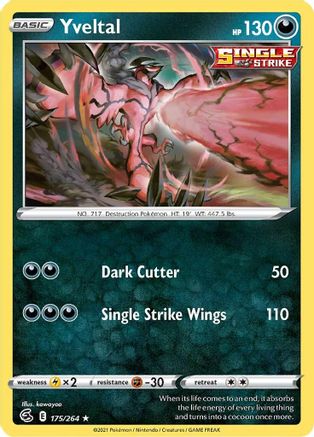 Yveltal 175 - Rare