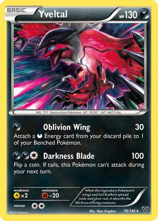 Yveltal 078/146 - Rare