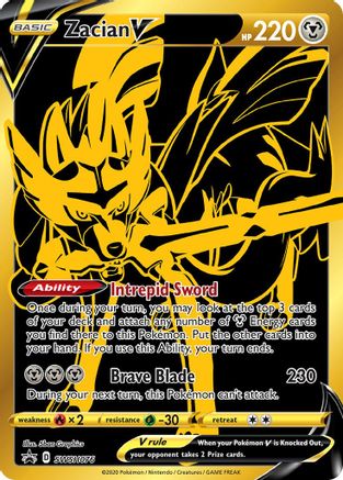Zacian V SWSH076 - Holofoil - Promo