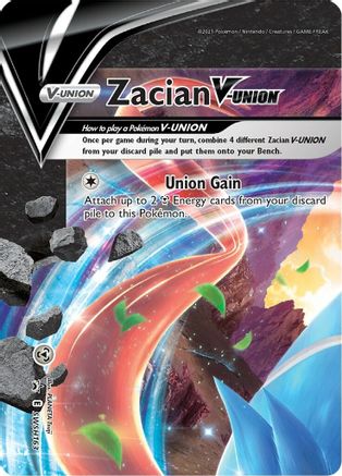 Zacian V-UNION - SWSH163 - Holofoil - Promo