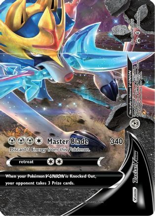Zacian V-UNION - SWSH166 - Holofoil - Promo