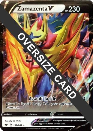 Zamazenta V - 139/202/202 - Holofoil - Promo