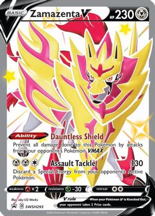 Zamazenta V (Shiny) (Shiny) - SWSH293 SWSH293 - Holofoil - Promo