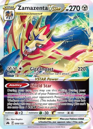 Zamazenta VSTAR 099 - Holofoil - Ultra Rare