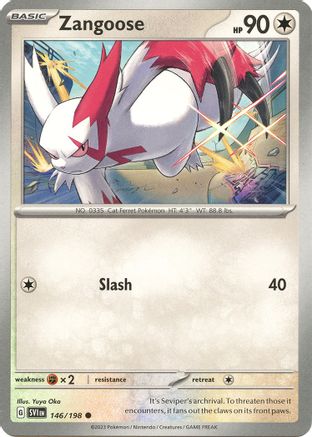 Zangoose 146/198  - Common