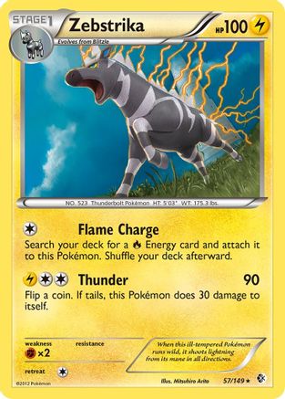 Zebstrika - Holofoil - Holo Rare